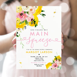 Convites Ela Encontrou Seu Chá de panela De Limão De Aperte