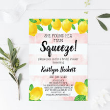 Ela Encontrou Seu Chá de panela De Limão De Aperte