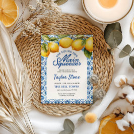 Convites Ela Encontrou Seu Chá de panela De Limão De Aperte