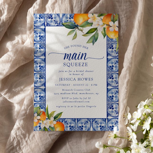 Convites Ela Encontrou Seu Chá de panela Principal De Laran (Criador carregado)