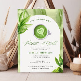 Convites Ela Encontrou Seu Perfeito Chá de panela Elegante 