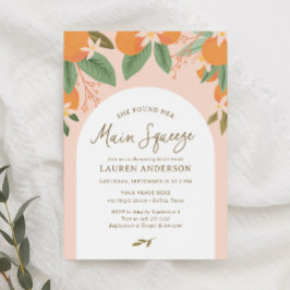 Convites Ela Encontrou Seu Principal Chá de panela De Citro