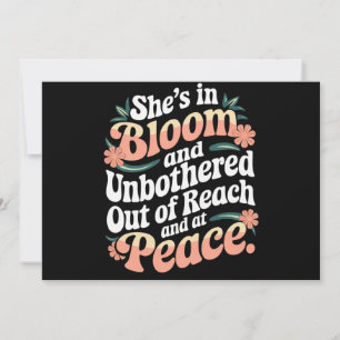 Convites Ela Está Em Sangue E Desligada Do Alcance E