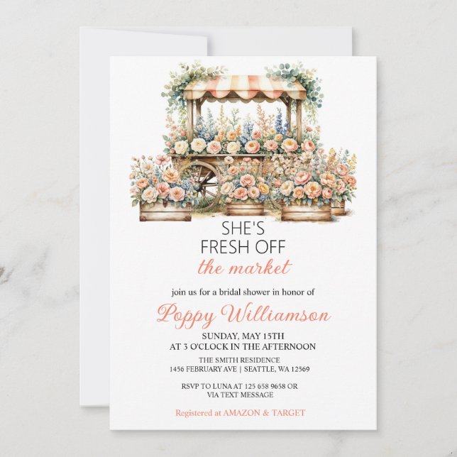 Convites Ela está fora do Chá de panela (Frente)