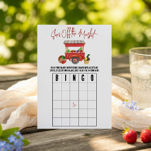 Convites Ela está fora do jogo BINGO do Chá de panela de Me