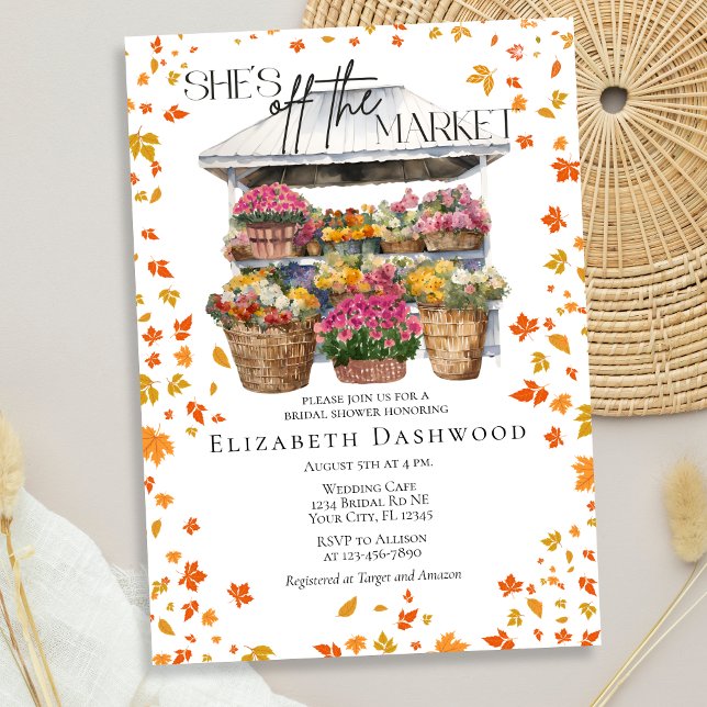 Convites Ela está fora do mercado e deixa Chá de panela (Criador carregado)