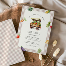 Convites Ela está fresca do Chá de panela de mercado