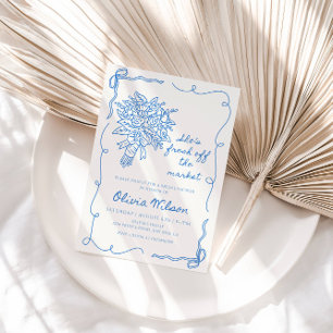 Convites Ela está fresca fora do Chá de panela de mercado -