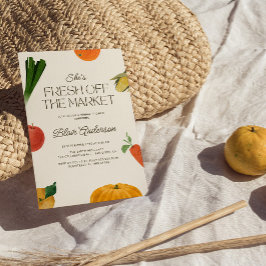 Convites Ela está nova no Chá de panela de mercado