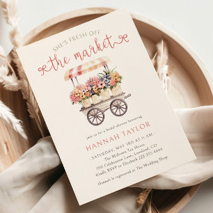 Convites Ela está nova no Chá de panela de mercado