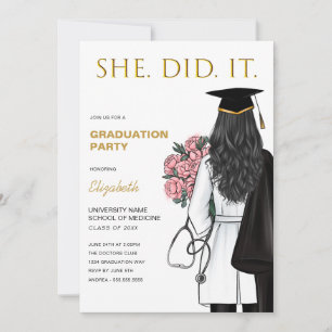 Convites Ela Fez Enfermagem Na Graduação Da Faculdade De Me