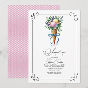 Convites Ela foi esfregada no Chá de panela