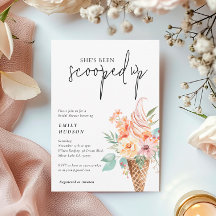 Ela foi esfregada no Chá de panela