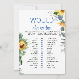 Convites Ela Preferencialmente Chá de panela De Girassol?