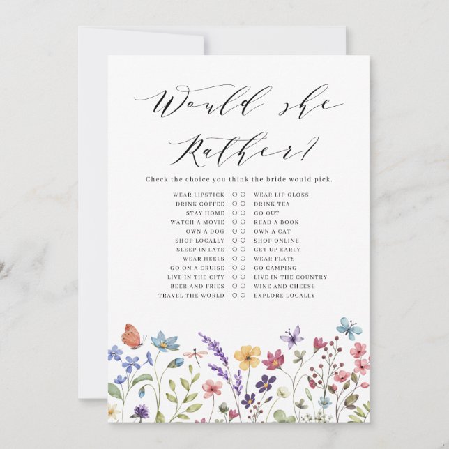 Convites Ela Preferencialmente o amor no jogo do Bloom? (Frente)