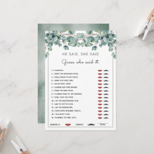 Convites Ele Disse Que Disse Que O Jogo Do Chá de panela Eu