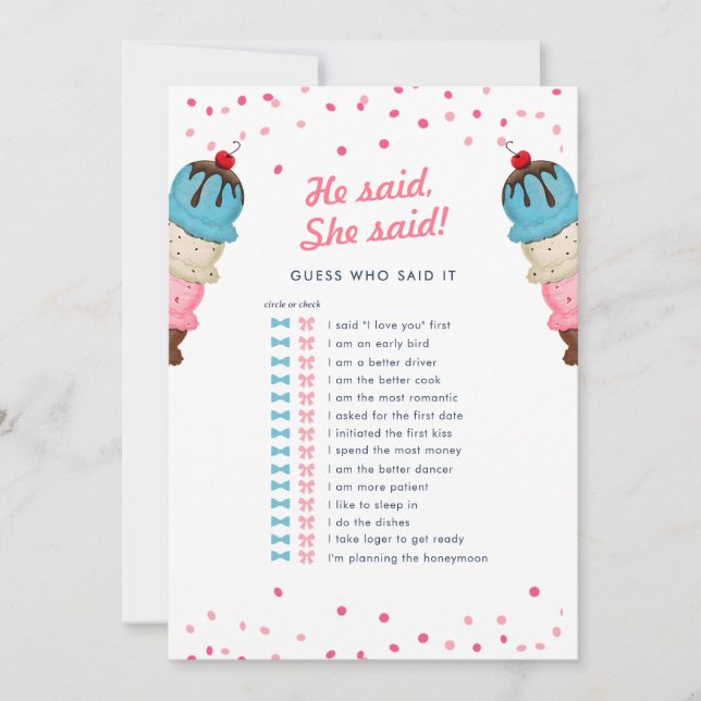 Convites Ele Disse Que Ela Disse Adivinhem Quem É O Melhor  (Frente)