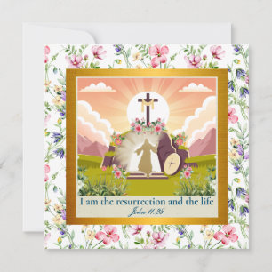 Convites Ele é Risen e Celebração da Ressurreição domingo