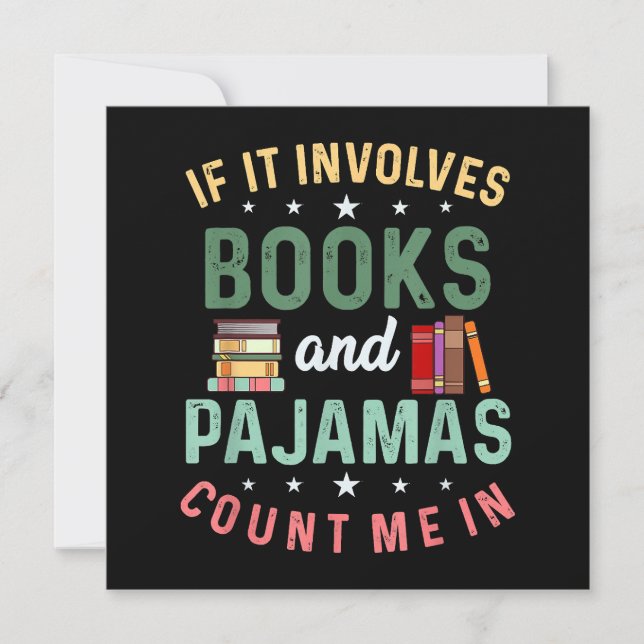 CONVITES ELE ENVOLVE LIVROS E PAJAMAS CONTAM COMIGO EM LEIT (Frente)