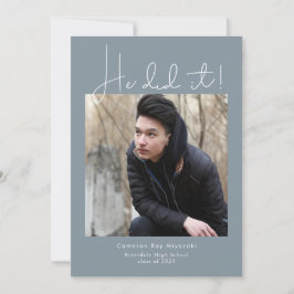 Convites Ele Fez Isso! Foto de festa de formatura