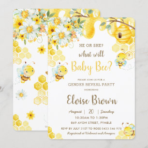 Convites Ele ou Ela É Uma Festa De Revolução De Gênero 