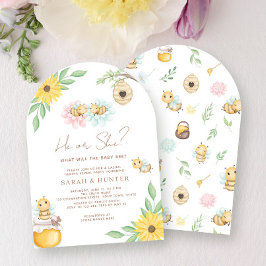 Convites Ele Ou Ela O Que Será O Bebê Ser Um Chá Neutro Do