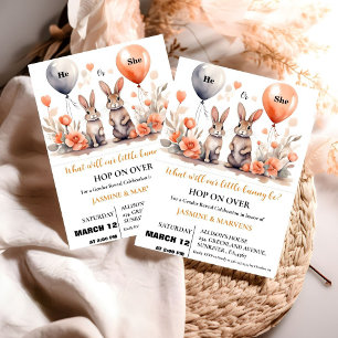 Convites Ele ou Ela revela o gênero "Coelhinho de Páscoa"