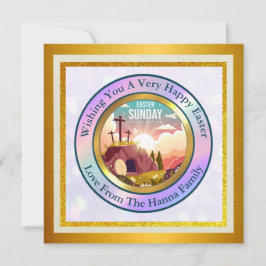 Convites Ele Ressuscitou e Celebração do Domingo de Ressurr