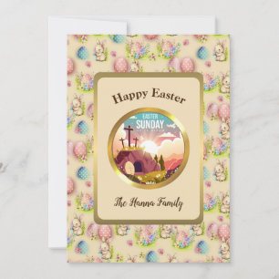 Convites Ele Ressuscitou e Celebração do Domingo de Resurre