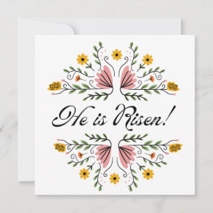 Convites Ele Ressuscitou Páscoa