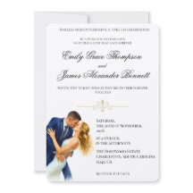 Elegância Atemporal Casal Romance Dourado Casament