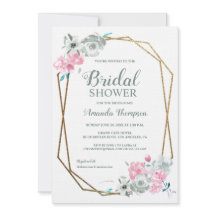 Elegância boêmica: Dourada geometria e aquarela