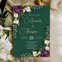 Elegância Botânica Esmeralda e Marfim Casamento