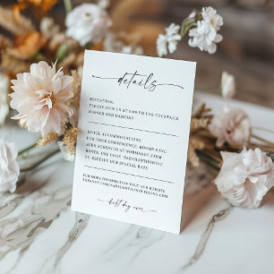 Convites Elegância Clássica Detalhes de Casamento Modernos 