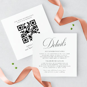 Convites Elegância Vintage em Script Detalhes do Casamento