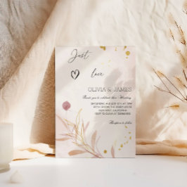 Convites Elegant Autumn Botanical Luxury Wedding Party