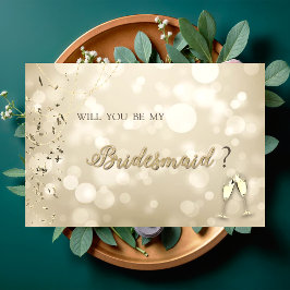 Convites Elegant Bokeh,Confetti Wine Glasses