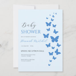 Convites Elegant Floral Baby Shower Invitation Customizable