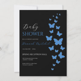 Convites Elegant Floral Baby Shower Invitation Customizable