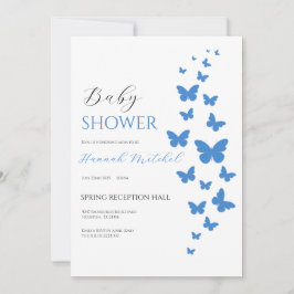Convites Elegant Floral Baby Shower Invitation Customizable
