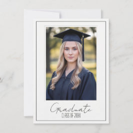 Convites Elegant Graduation Party Invitation