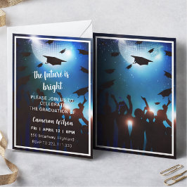 Convites Elegant graduation party invitation