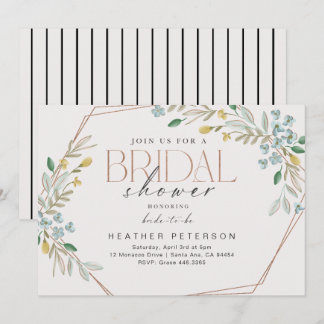 Convites Elegant Greenery