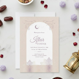 Convites Elegant Iftar Dinner Invitation Card