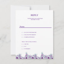 Elegant purple flower 