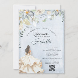Convites Elegant Quinceanera 15th Birthday Invitation