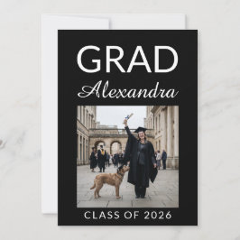 Convites Elegant Veterinary Medicine Graduation Party