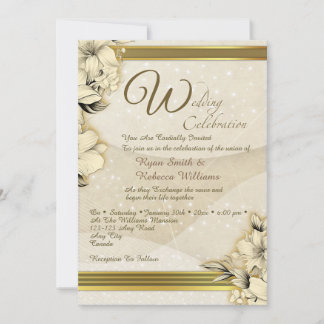 Convites Elegant Wedding Invitation