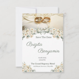 Convites Elegant Wedding Invitation