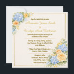 Convites Elegant Wedding Invitation - Customisable<br><div class="desc">This stunning wedding invitation will be perfect for your special day. 

All text fields are customisable.</div>